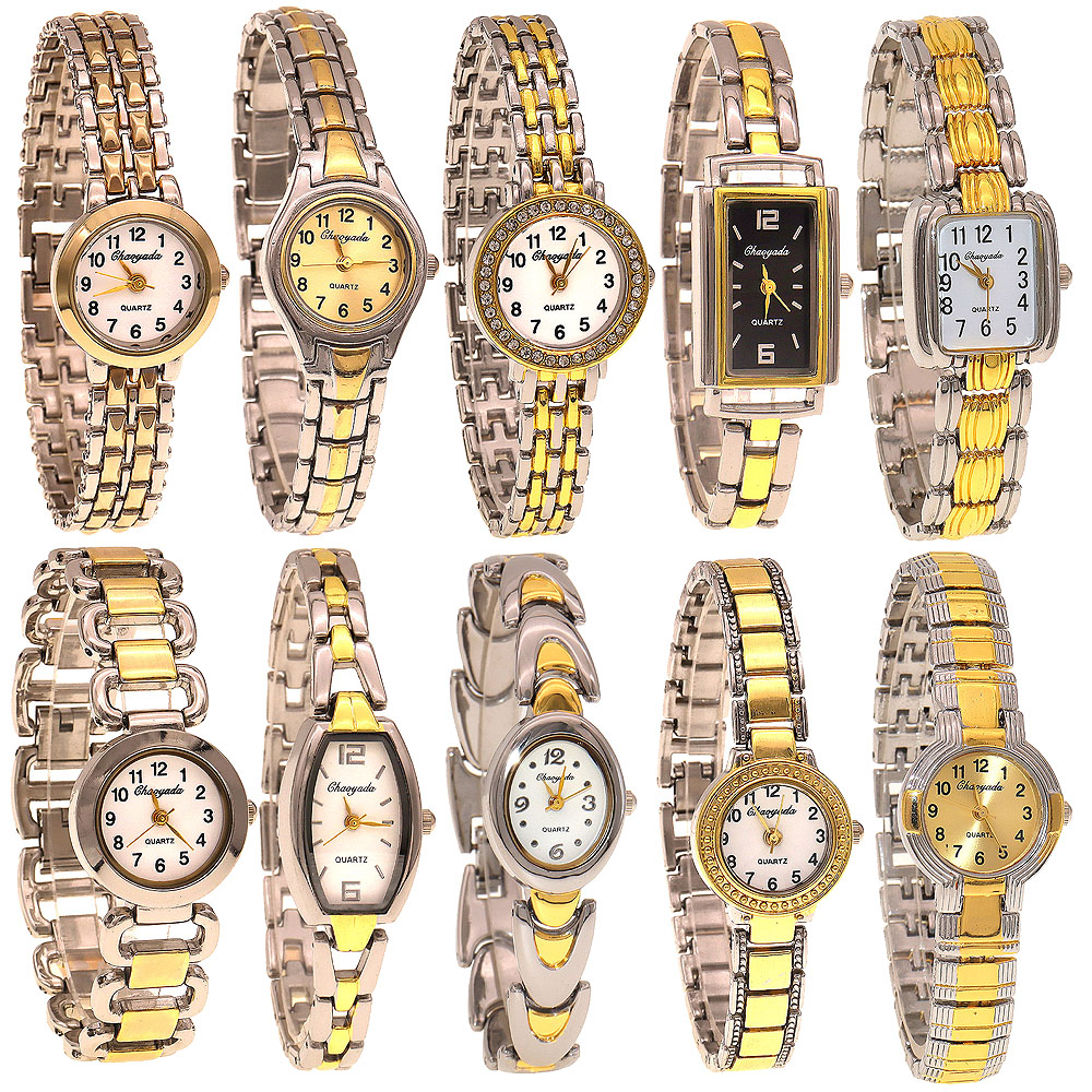 Jewelry Watches For Women - 10個/ロット、混合バルクエレガントレディース腕時計、高級腕時計、女性用クォーツ腕時計、女の子用腕時計、女性用腕時計ギフト