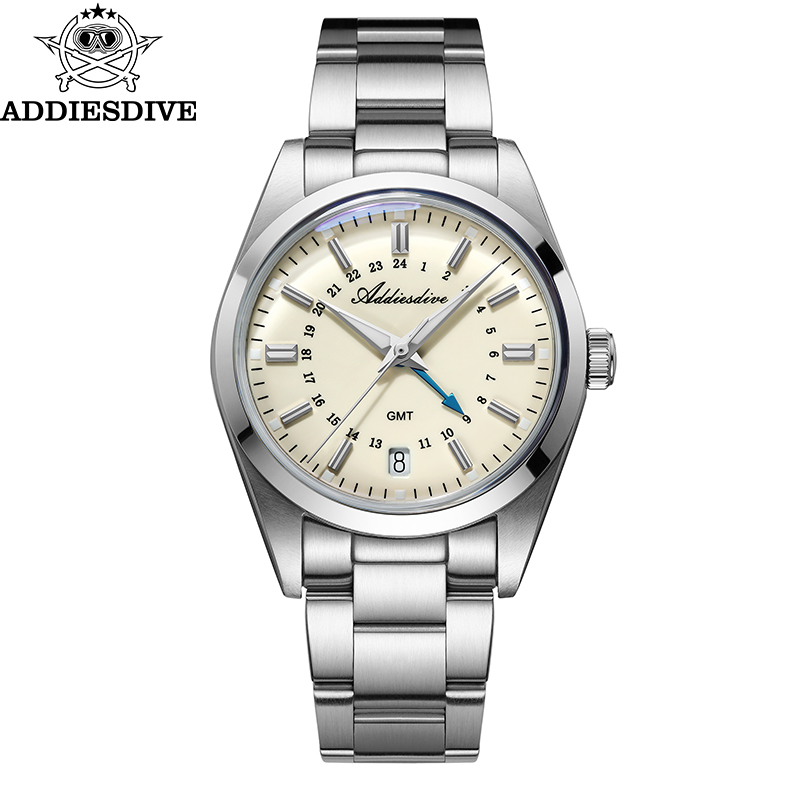 Jewelry Inspired Watches - ADDIESDIVE ホットブランド 36 ミリメートル高級 GMT 腕時計ギフト男性