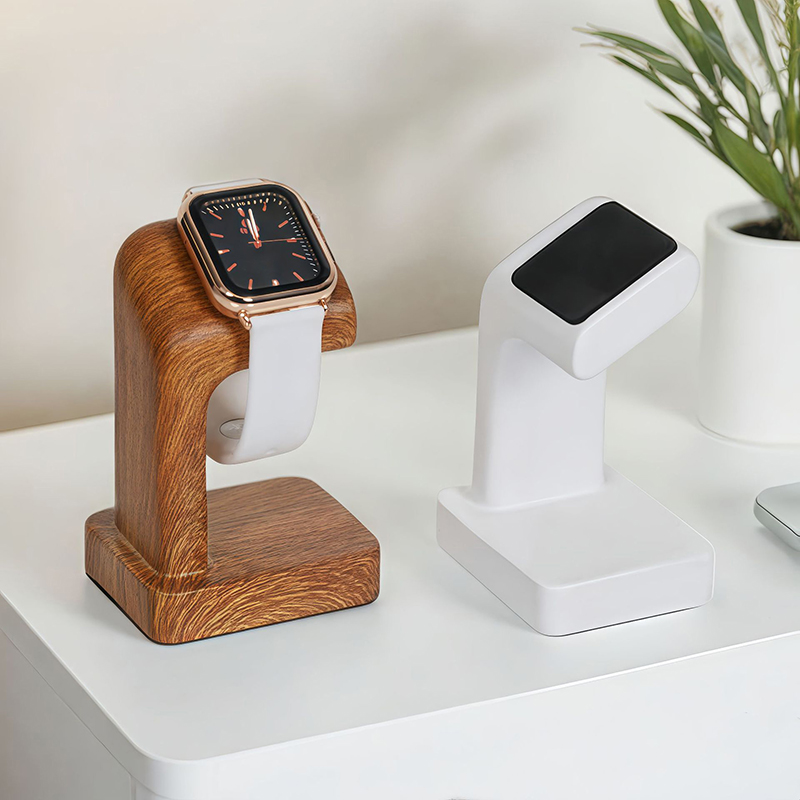 Jewelry Organizer Watches - 1 個の時計ホルダージュエリーディスプレイラック樹脂素材滑らかなエッジ C タイプ高品質オーガナイザー時計ラックスタンド時計
