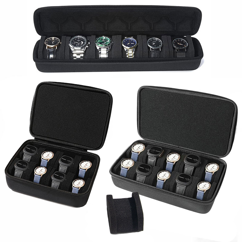 時計収納ボックス 6/10スロット 時計オーガナイザー ポー - Jewelry Organizer Watches のレビューと価格