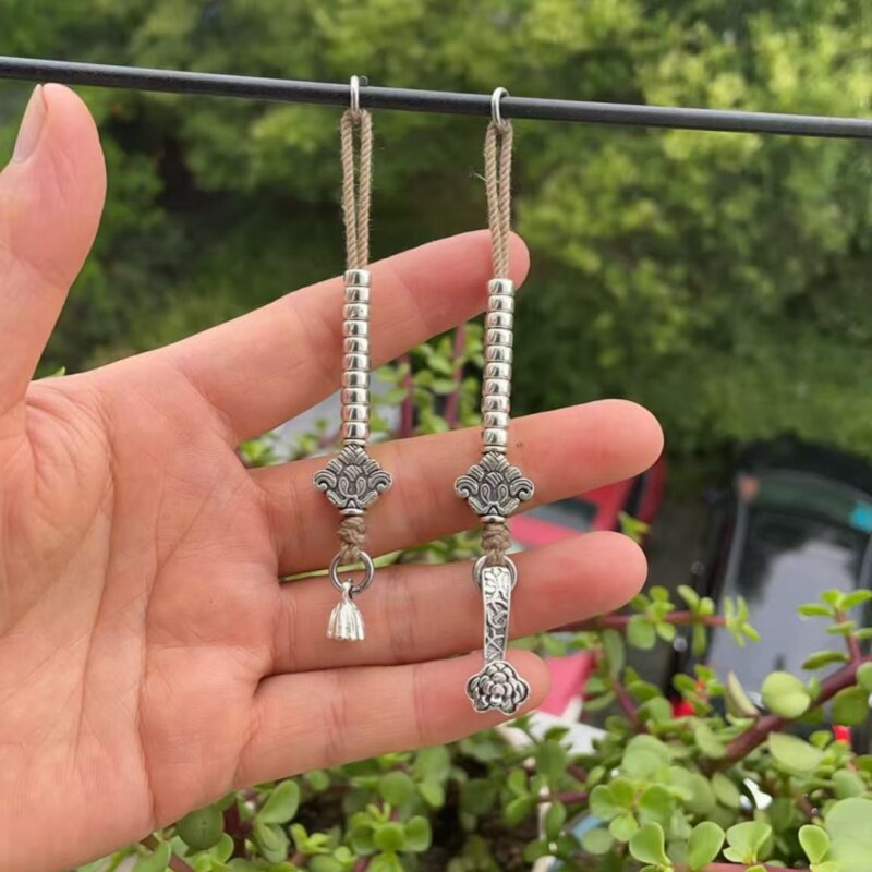 チベット銀製カウンターサイドハンギングペアアクセサリー、フル - Fine Jewelry & Watches Photos のレビューと価格