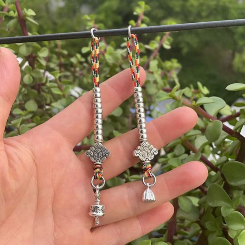 チベット銀製カウンターサイドハンギングペアアクセサリー、フル - Fine Jewelry & Watches Photos のレビューと価格