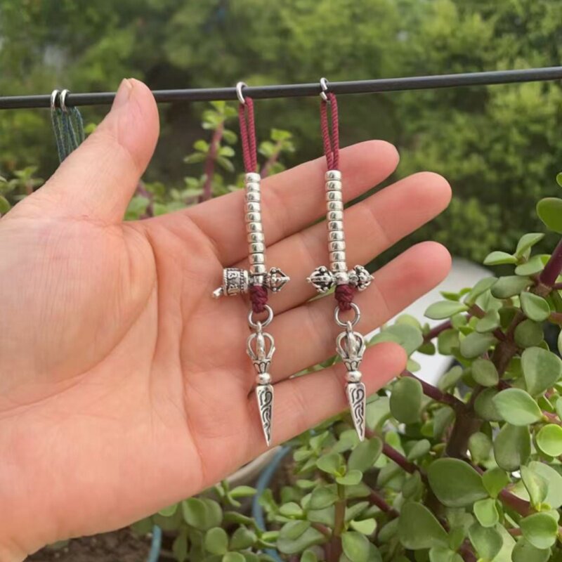 チベット銀製カウンターサイドハンギングペアアクセサリー、フル - Fine Jewelry & Watches Photos のレビューと価格
