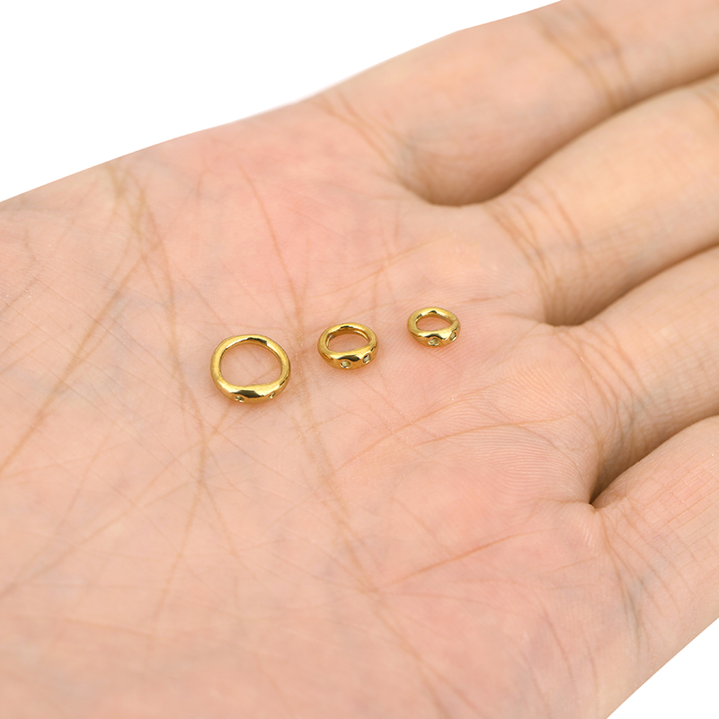 20 個ステンレス鋼ネックレスクラスプフック糸通しビーズ用品 - Charm Bracelet Beads のレビューと価格