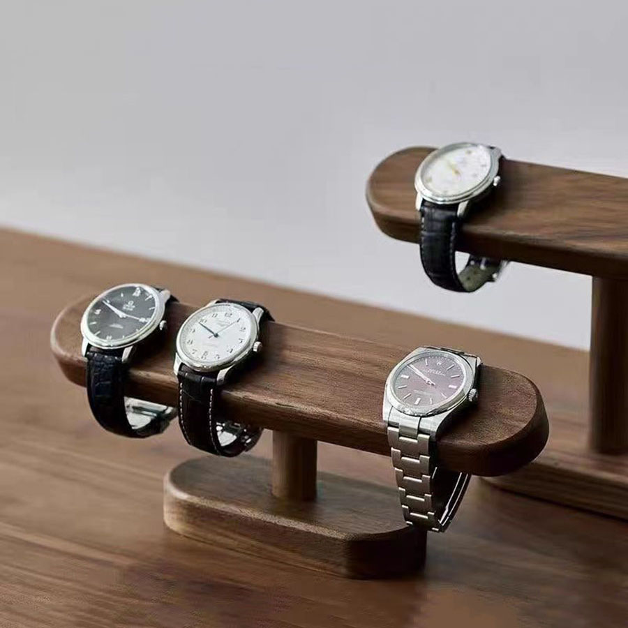 創造的な無垢材ウォールナット製ジュエリーブレスレット腕時計収 - Jewelry And Watches Stores のレビューと価格