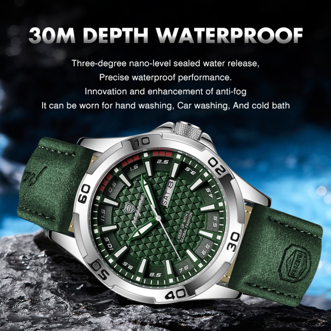 PAAZOMU 高級ブランドメンズ腕時計 ファッションクォー - Jewelry Inspired Watches のレビューと価格