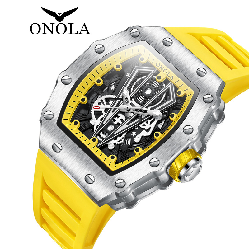 ONOLA 3826ブランド スポーツラグジュアリー トノー - Jewelry Inspired Watches のレビューと価格