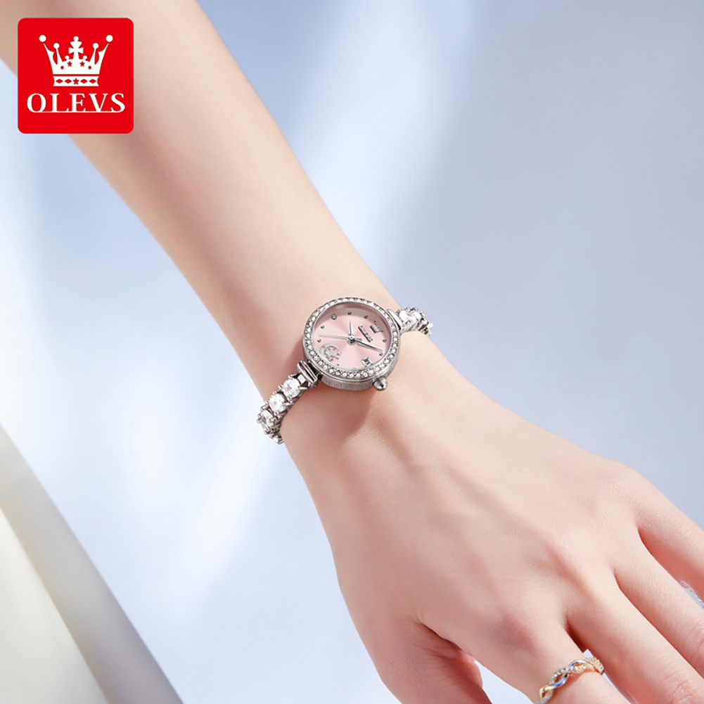 OLEVS 2998 ブランドオリジナルの本物の女性用腕時計 - Jewelry Watches For Women のレビューと価格