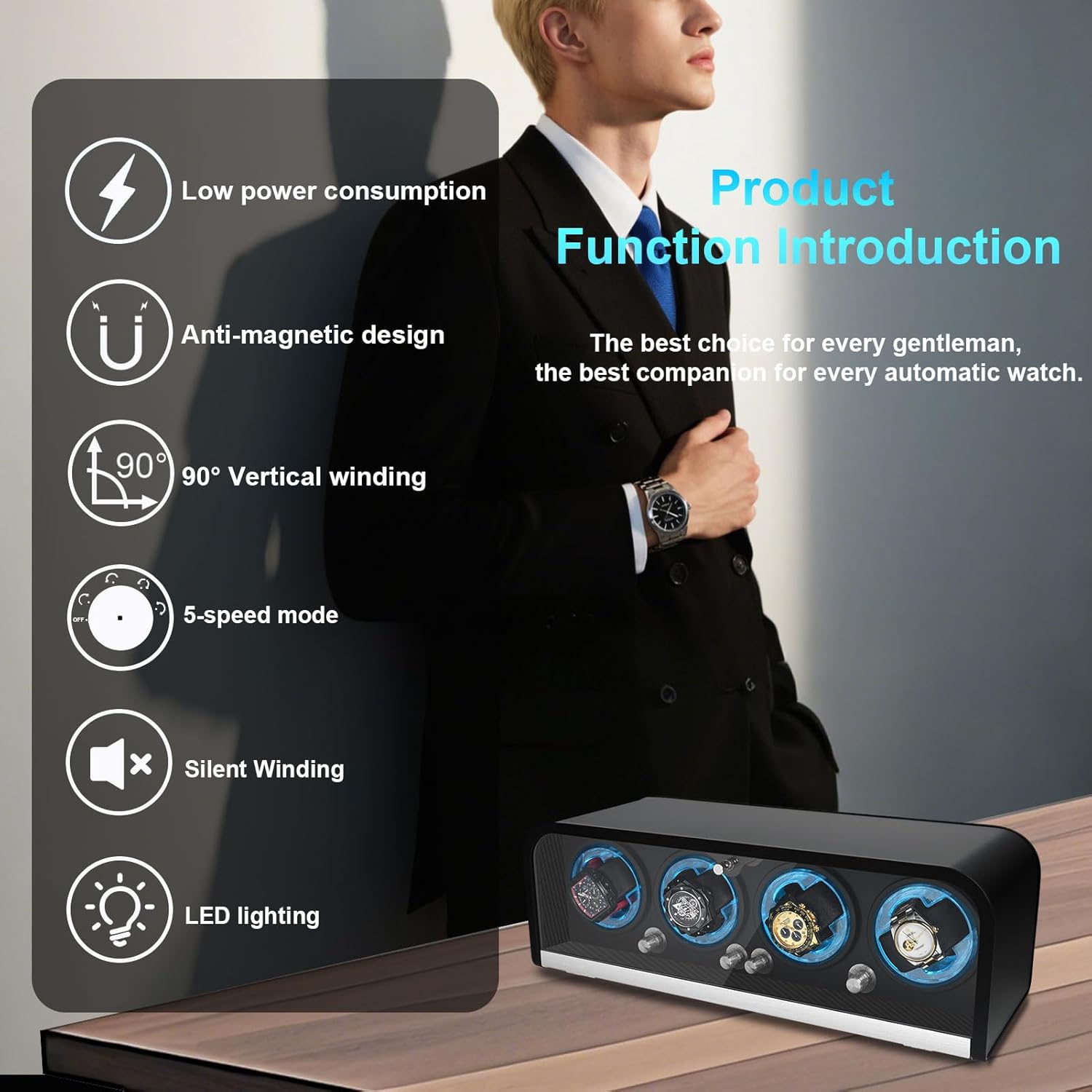 自動巻き時計用ウォッチワインダー、ロレックス用ウォッチワイン - Automatic Watch Winder のレビューと価格