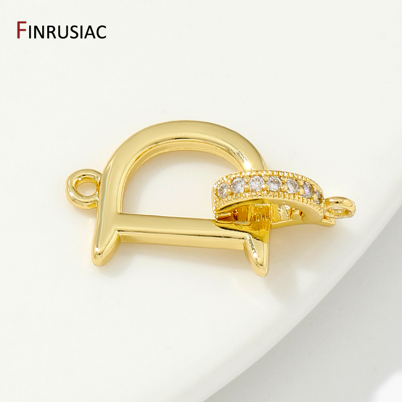 ブレスレットロック用18K金メッキ真鍮ファスナー、クラスプア - Charm Bracelet Beads のレビューと価格