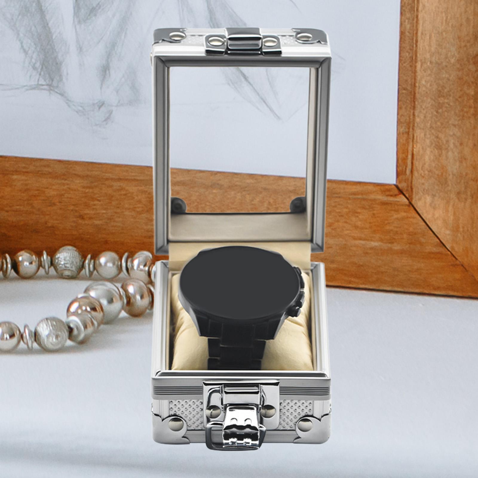 時計ボックスオーガナイザー ジュエリーブレスレット収納 布製 - Jewelry Organizer Watches のレビューと価格