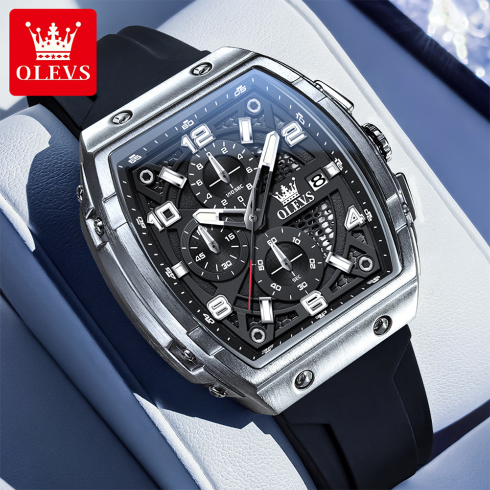 OLEVSメンズ腕時計2976高級ファッショントノー型クォー - Jewelry Inspired Watches のレビューと価格