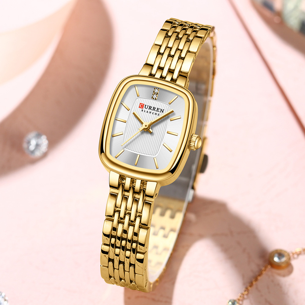 カレン新ファッションステンレス鋼日付女性腕時計カジュアル 3 - Jewelry Watches For Women のレビューと価格