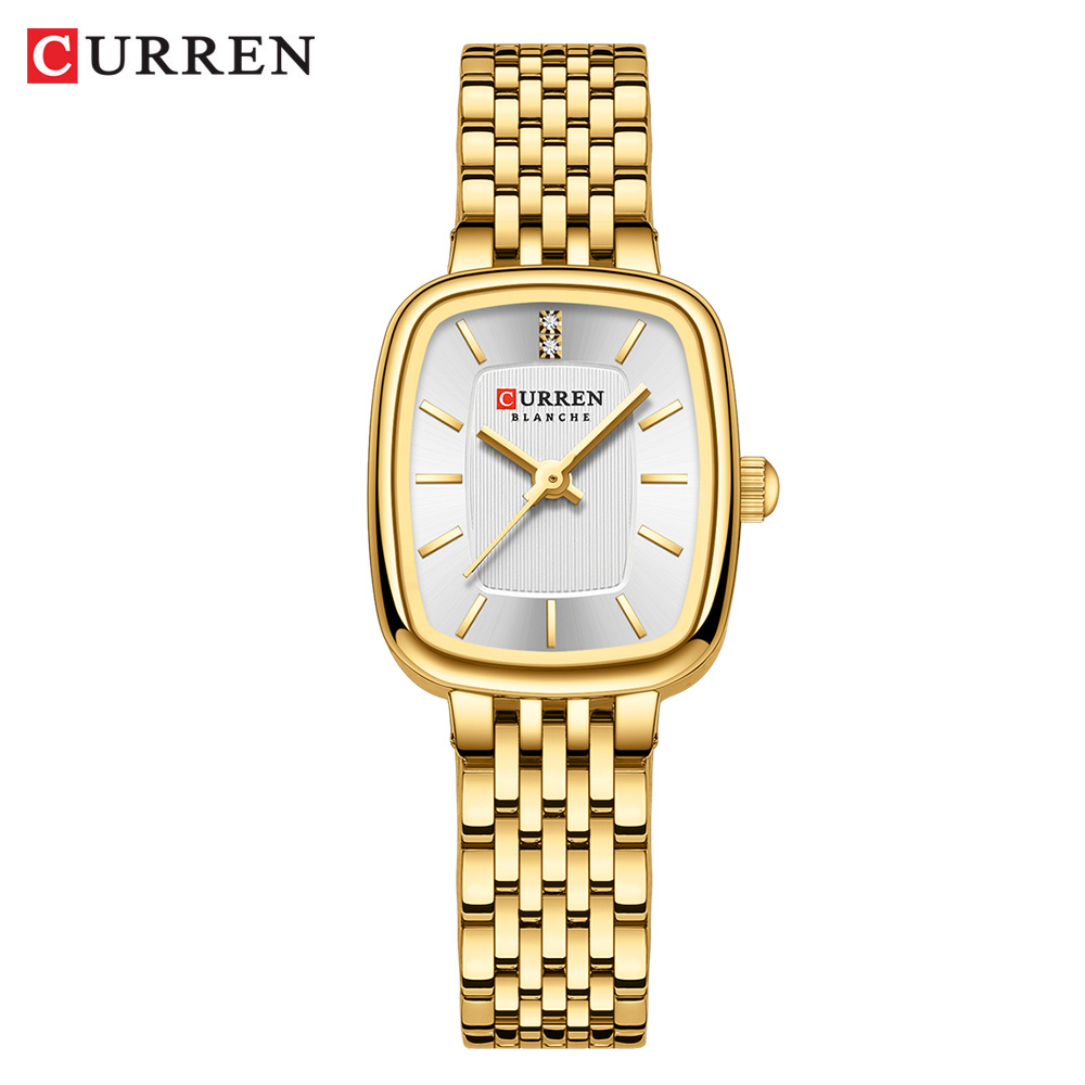 カレン新ファッションステンレス鋼日付女性腕時計カジュアル 3 - Jewelry Watches For Women のレビューと価格