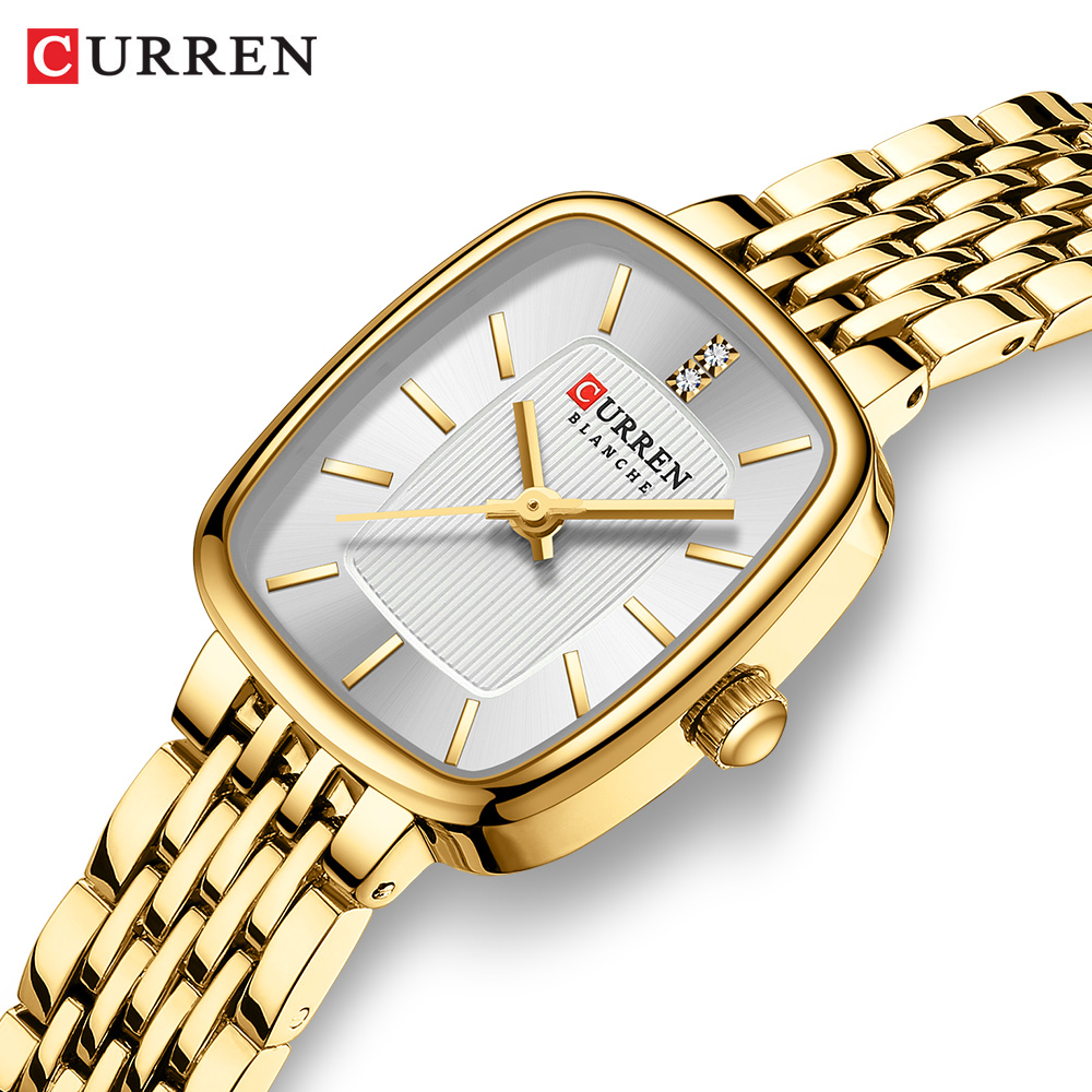 カレン新ファッションステンレス鋼日付女性腕時計カジュアル 3 - Jewelry Watches For Women のレビューと価格