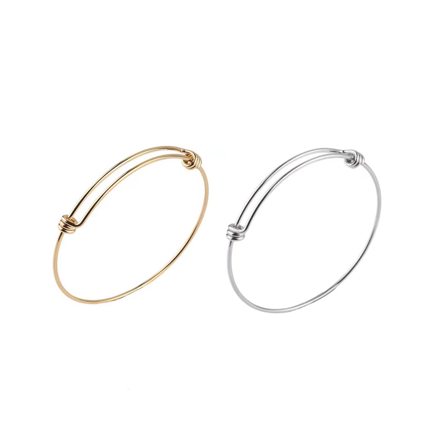 3 個ステンレス鋼調節可能なブレスレット色褪せない真空メッキ - Fine Jewelry & Watches Photos のレビューと価格
