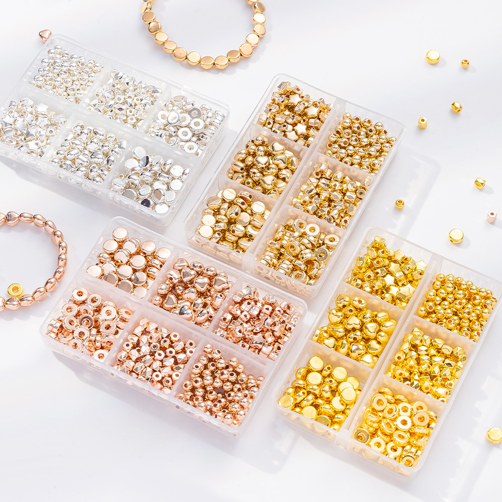 6 スタイル 4 色箱入り CCB スペーサービーズ各種ブレ - Fine Jewelry & Watches Photos のレビューと価格