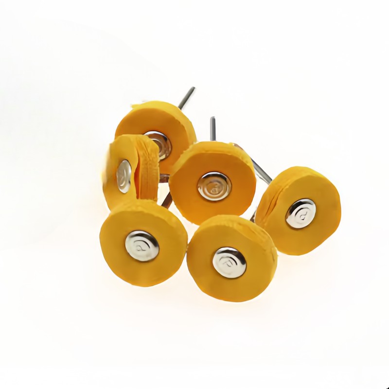 26個入り 3mm イエロー研磨布ホイール、耐摩耗性、糸くず - Jewelry With Watches のレビューと価格