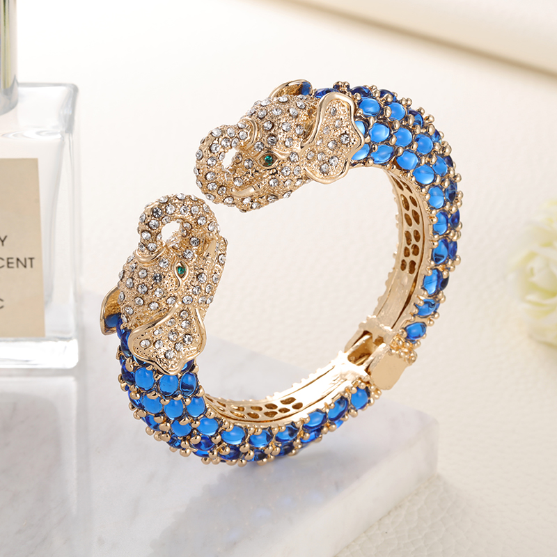 フラットパラダイス-カラフルな2頭象樹脂ブレスレット、女性用 - Paradise Jewelry & Watches Llc Miami Photos のレビューと価格