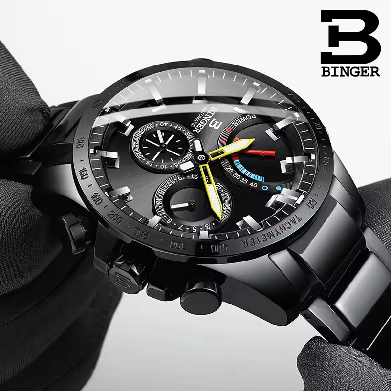 本物の高級スイス BINGER ブランドメンズ腕時計自動機械 - Automatic Watch Winder のレビューと価格