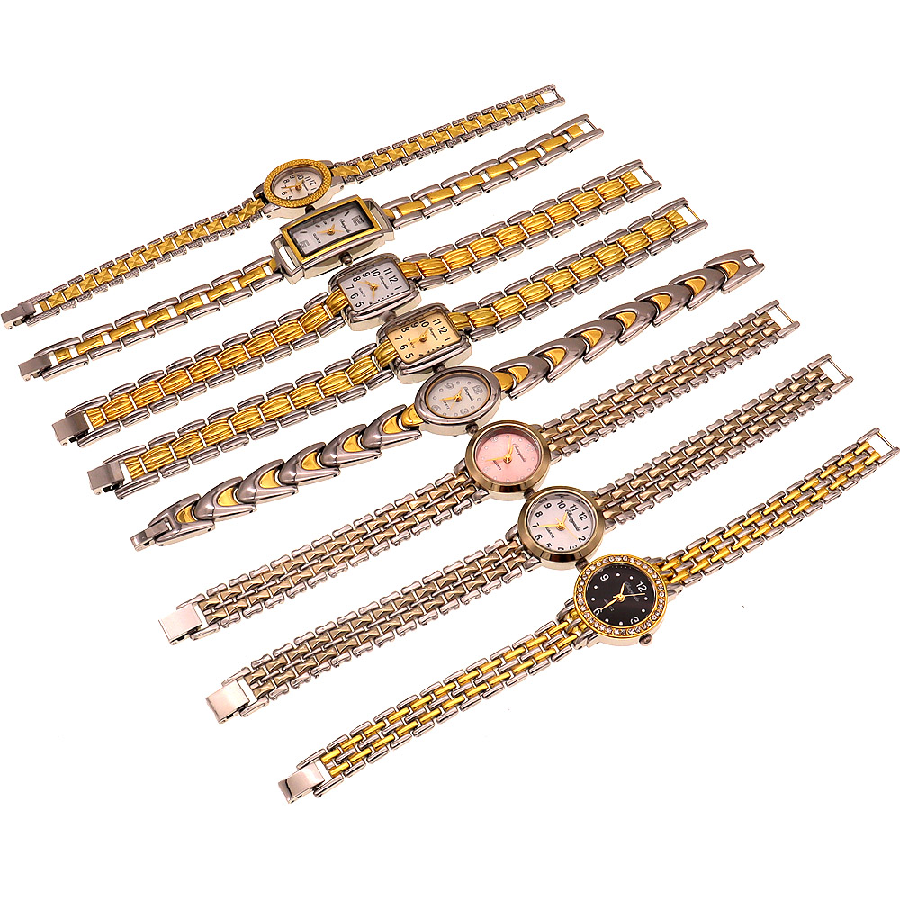 10個/ロット、混合バルクエレガントレディース腕時計、高級腕 - Jewelry Watches For Women のレビューと価格