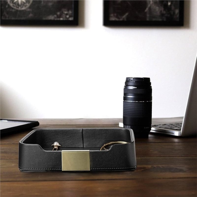 PHFU-PU レザーキーボックス、キートレイ、玄関収納トレ - Jewelry And Watches Stores のレビューと価格