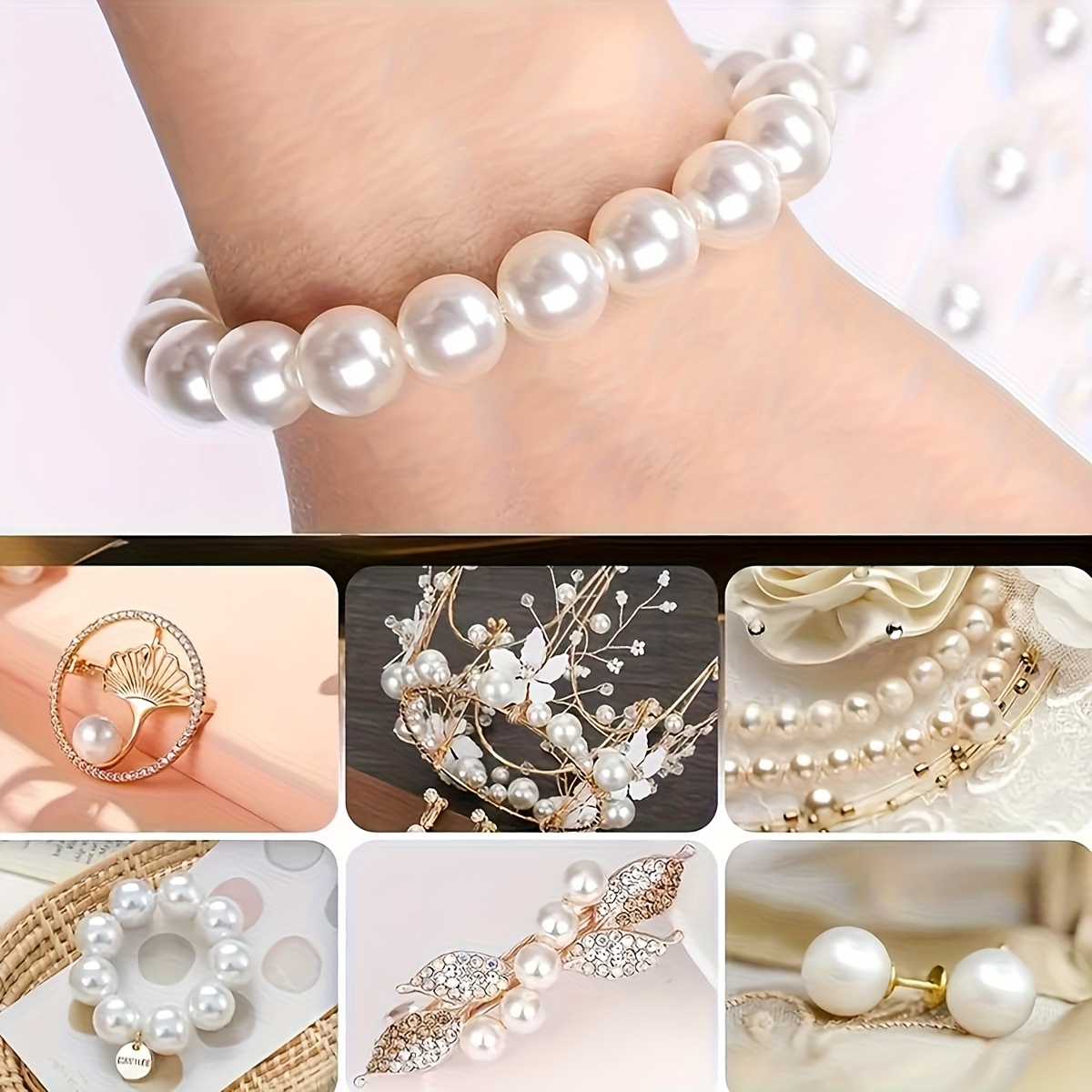 1388個 4/6/8/10mm ブラック、ホワイト、ブルー - Fine Jewelry & Watches Photos のレビューと価格