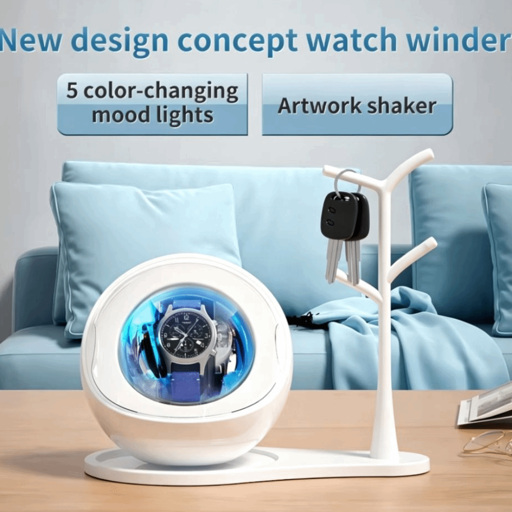 充電と接続両用 ウォッチワインダー サイレントモーター収納  - Automatic Watch Winder のレビューと価格