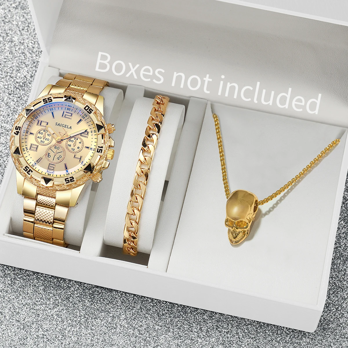 サプライズミステリーウォッチセットブラインドボックス-3個/ - Jewelry With Watches のレビューと価格