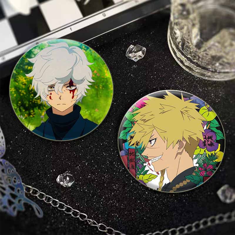地獄の楽園ゆずりは山田衛右衛門渕アニメフィギュアバッジコミッ - Paradise Jewelry & Watches Llc Miami Photos のレビューと価格