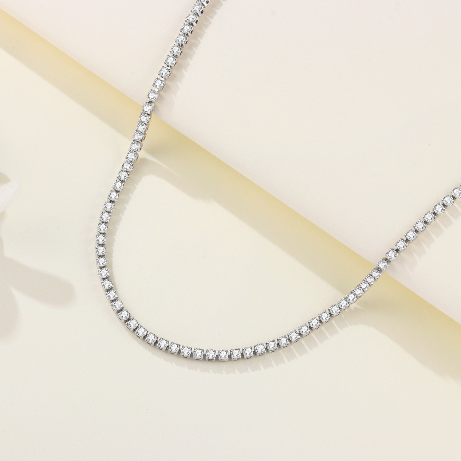 Orstarry S925 スターリングシルバーネックレステ - Tennis Bracelet Cubic のレビューと価格