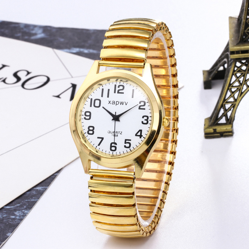 Mayzhisu-レトロな女性用クォーツ時計、スチールエラス - Jewelry Watches For Women のレビューと価格