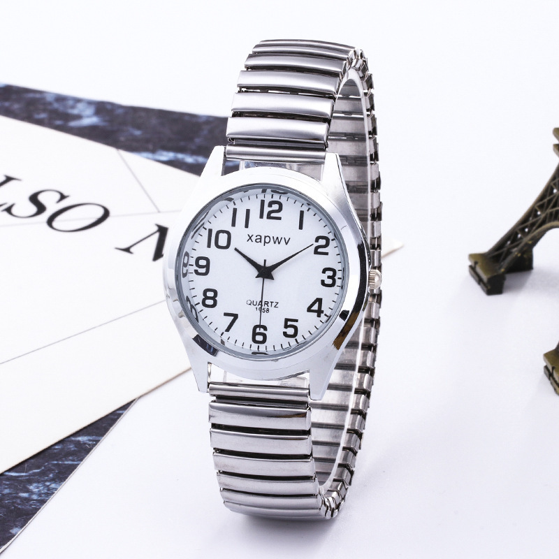 Mayzhisu-レトロな女性用クォーツ時計、スチールエラス - Jewelry Watches For Women のレビューと価格