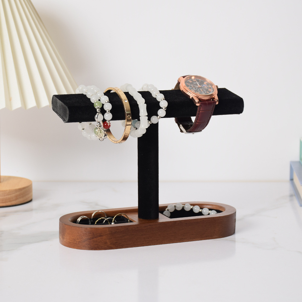 ジュエリーラック 無垢材ジュエリースタンド - デスクトップ - Jewelry And Watches Stores のレビューと価格