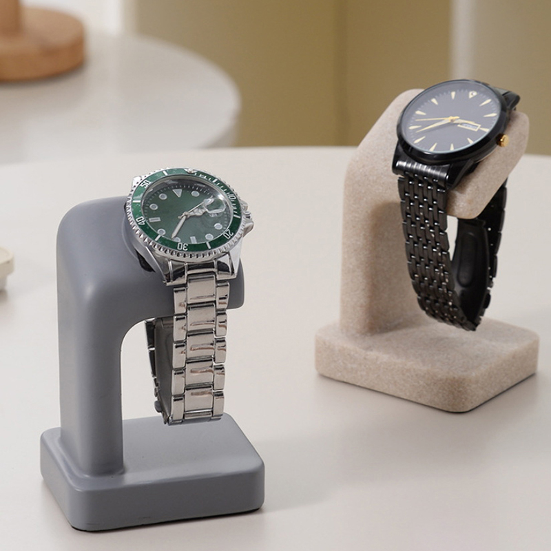 1 個の時計ホルダージュエリーディスプレイラック樹脂素材滑ら - Jewelry Organizer Watches のレビューと価格