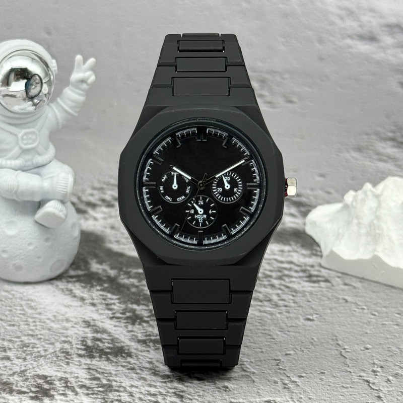 有名なブランド偽三目ダイヤル男性女性腕時計ファッションクォー - Jewelry Inspired Watches のレビューと価格